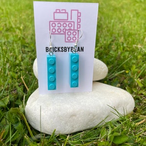Authentic LEGO 1x4 Drop Earrings