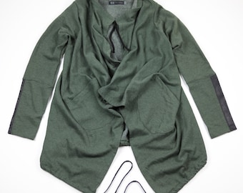 JET John Eshaya Women Sweatshirt Cardigan S - Green