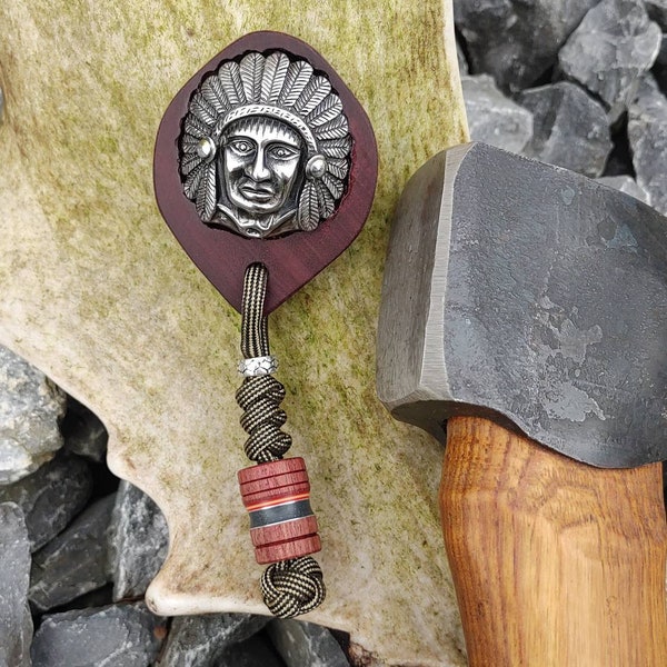 Handschmeichler Sorgenstein Indianer mit Bead