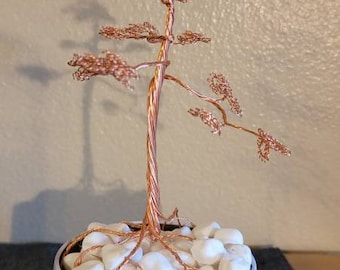 Wire Bonsai Tree