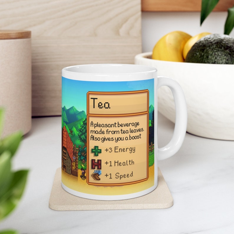 Stardew Valley Personalized Tea Mug