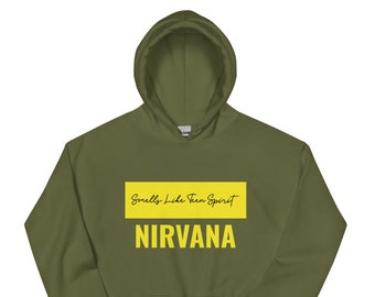 Felpa nirvana | Etsy Italia