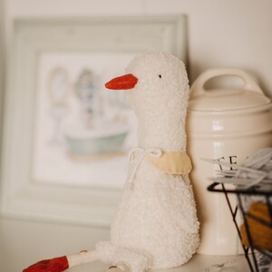 plush goose soft toy handmade image 9