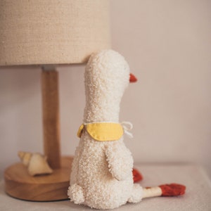 plush goose soft toy handmade image 5