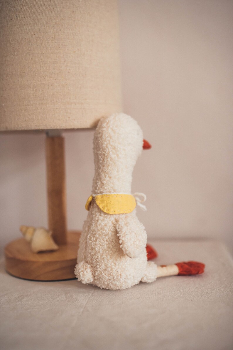 plush goose soft toy handmade image 5