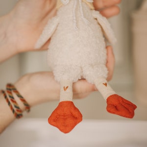 plush goose soft toy handmade image 10