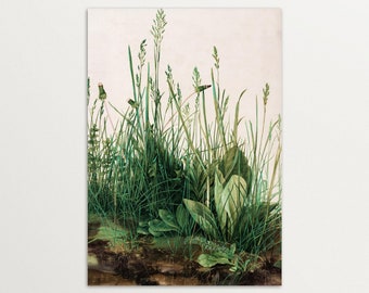Renaissance Painting Print, Vintage Botanical Wall Art, Cottagecore Decor