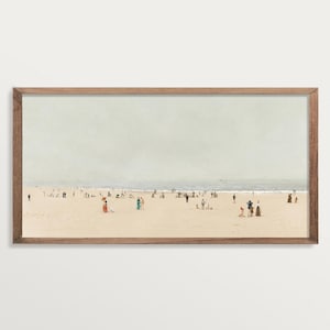 Coastal Wall Art – Sand, Sea And Sky | Panoramic Wall Art | Beach Art Print
