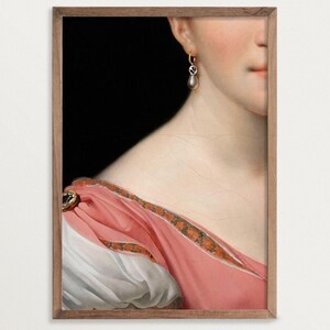 Regency-kunstprint – Victoriaans portret, decor flirt