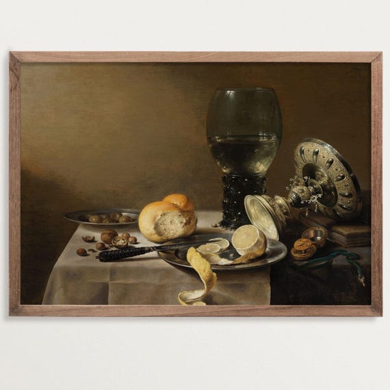初めての油彩画 　静物画 果物とランプ 初めての油彩画 静物画 果物とランプ 油絵初心者】定番モチーフの果物を