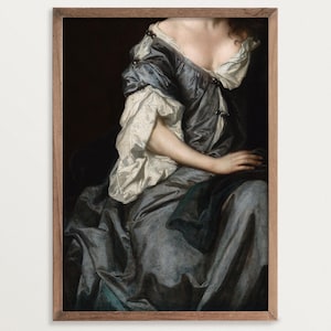 Baroque Painting Print, Victorian Art Print, Moody Wall Art