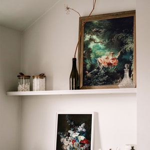 Rococo Decor Painting Print - The Swing | Maximalist Decor | Famous Paintings image 4