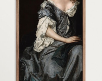 Baroque Painting Print, Victorian Art Print, Moody Wall Art