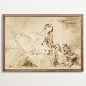 Rococo Art, Coquette Room Decor, Regency Wall Art