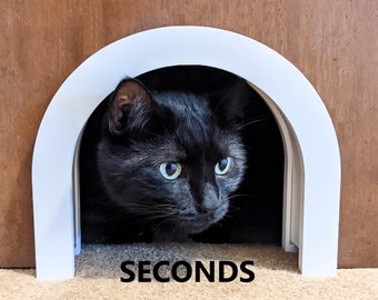 Cat Door *Seconds* - Pet Entryway - Pet Door - Indoor Pet Door - Interior Cat Door - Simple Arch