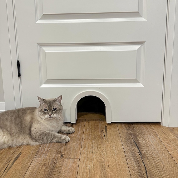 Cat Door Pet Entryway Pet Door Interior Cat Door Interior Cat Door Indoor Pet Door Small Dog Door Simple Arch Etsy UK
