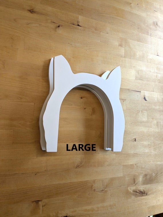 Cat Door Large Cat Door Clipped Ear Trap Neuter Release TNR Interior Cat Door Etsy UK