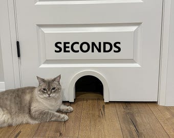 Cat Door *Seconds* - Pet Entryway - Pet Door - Indoor Pet Door - Interior Cat Door - Simple Arch