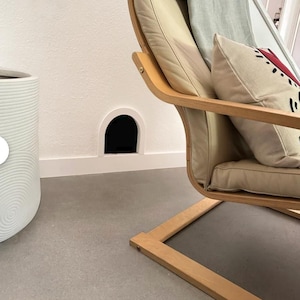 Cat Door Custom Interior Dog Door for Homeowner Gift for Cat Lover Gift Simple Door for Cat Owner to Hide Litter Box Door