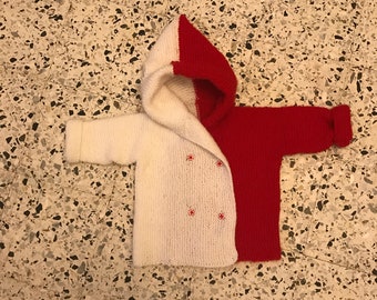 Manteau Bebe En Tricot Etsy France