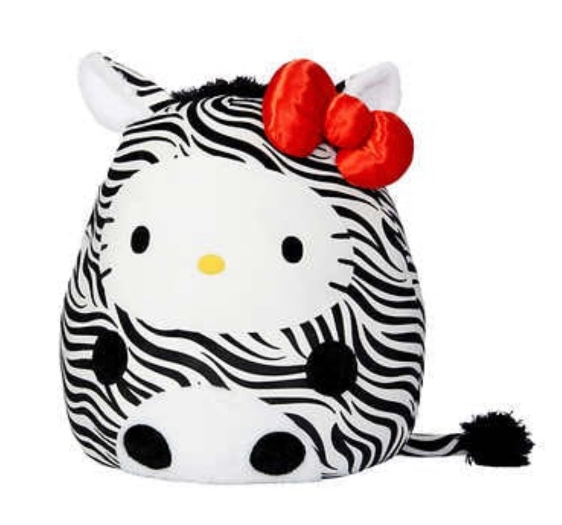 20 Hello Kitty Zebra Squishmallow Etsy