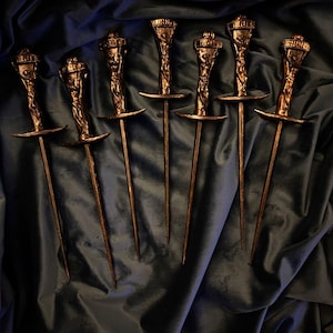 Daggers of Megiddo – Full Set of 7 – 1:1 Scale Replicas (30 cm each) – The Omen
