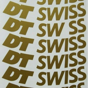 DT Swiss decals stickers set for 700c rim wheels Vinyl image 3