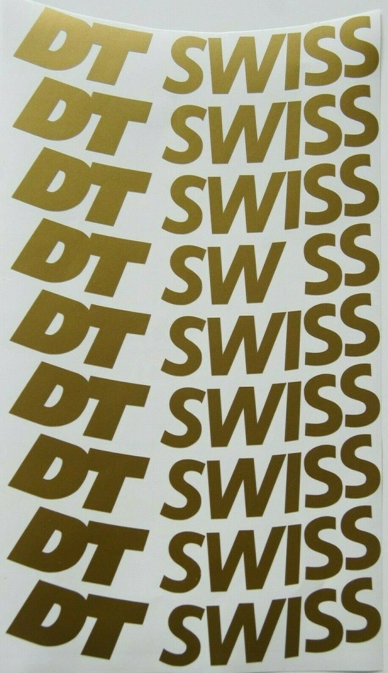 DT Swiss decals stickers set for 700c rim wheels Vinyl image 3