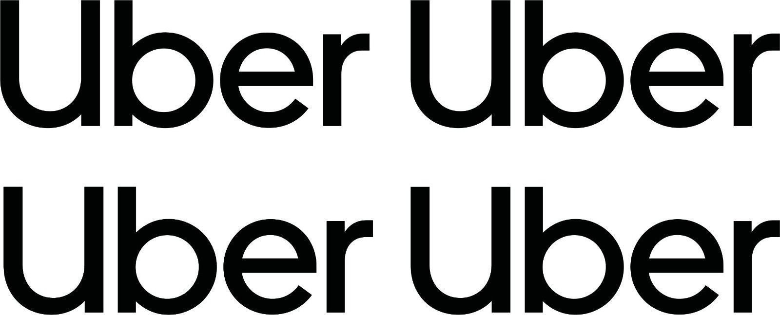 4pcs Uber Logo Decals Sticker Vinyl for Car Bumper Window Doors and 4pcs Uber Logo Decals Sticker Vinyl for Car Bumper Window Doors and