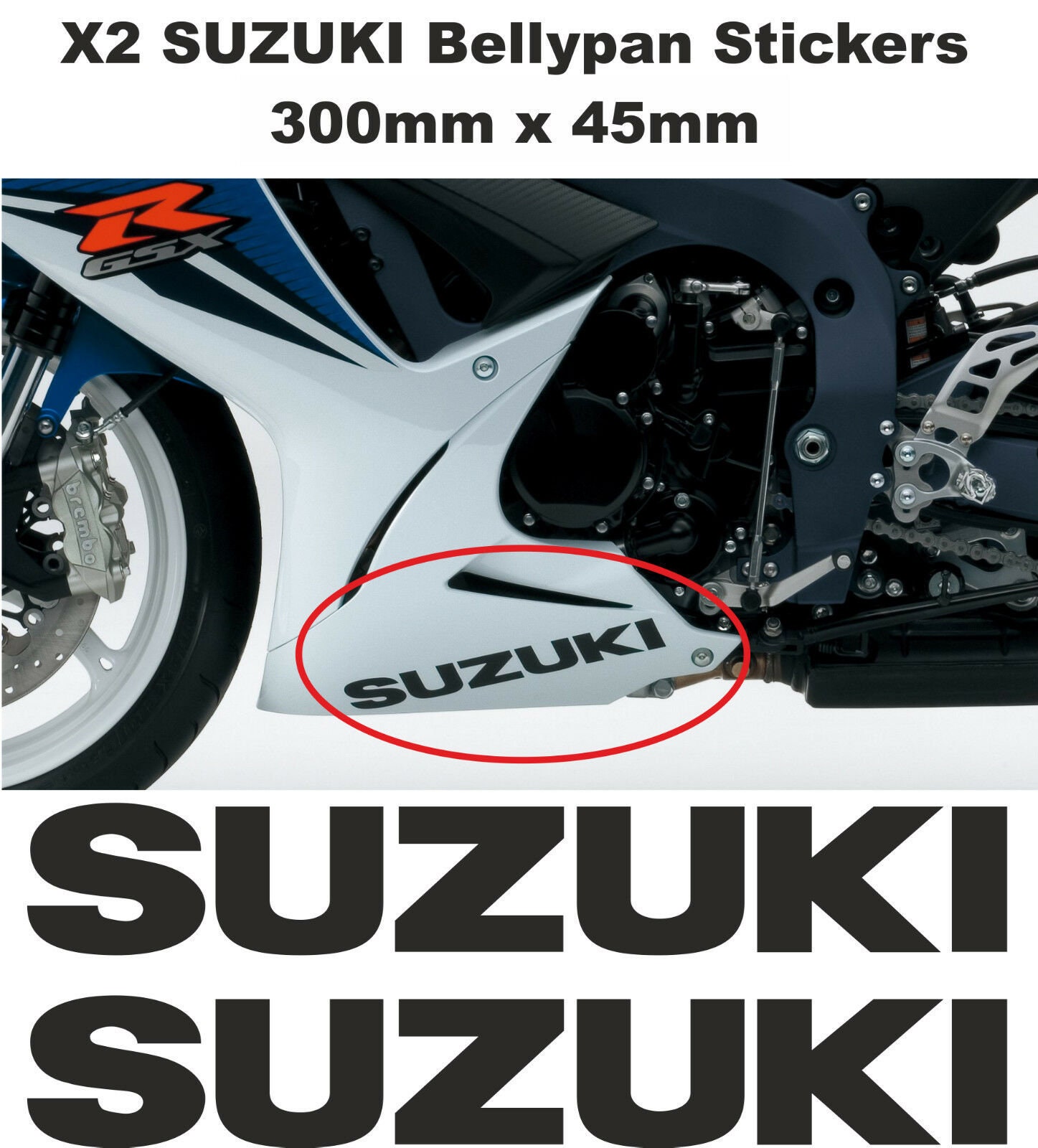 A171 Suzuki Sticker for Car Bike Exterior Access125 Burgman Tank Scooty  Suzuki Logo White Decals L x H 20 x 5 Cm