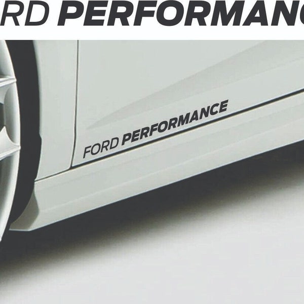 2pcs FORD PERFORMANCE Decal Sticker Sport Racing Stripe Emblem Car Truck suv f-150