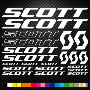 Scott Bikes Decals - Etsy