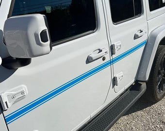 Vinyldekal Racing sportrand för trimning av bilar, motorhuvar, tak, vindrutor och mer