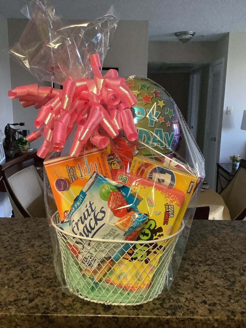 Happy Birthday Gift Basket Etsy