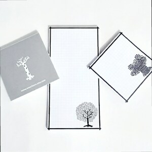 The tree memo notepad