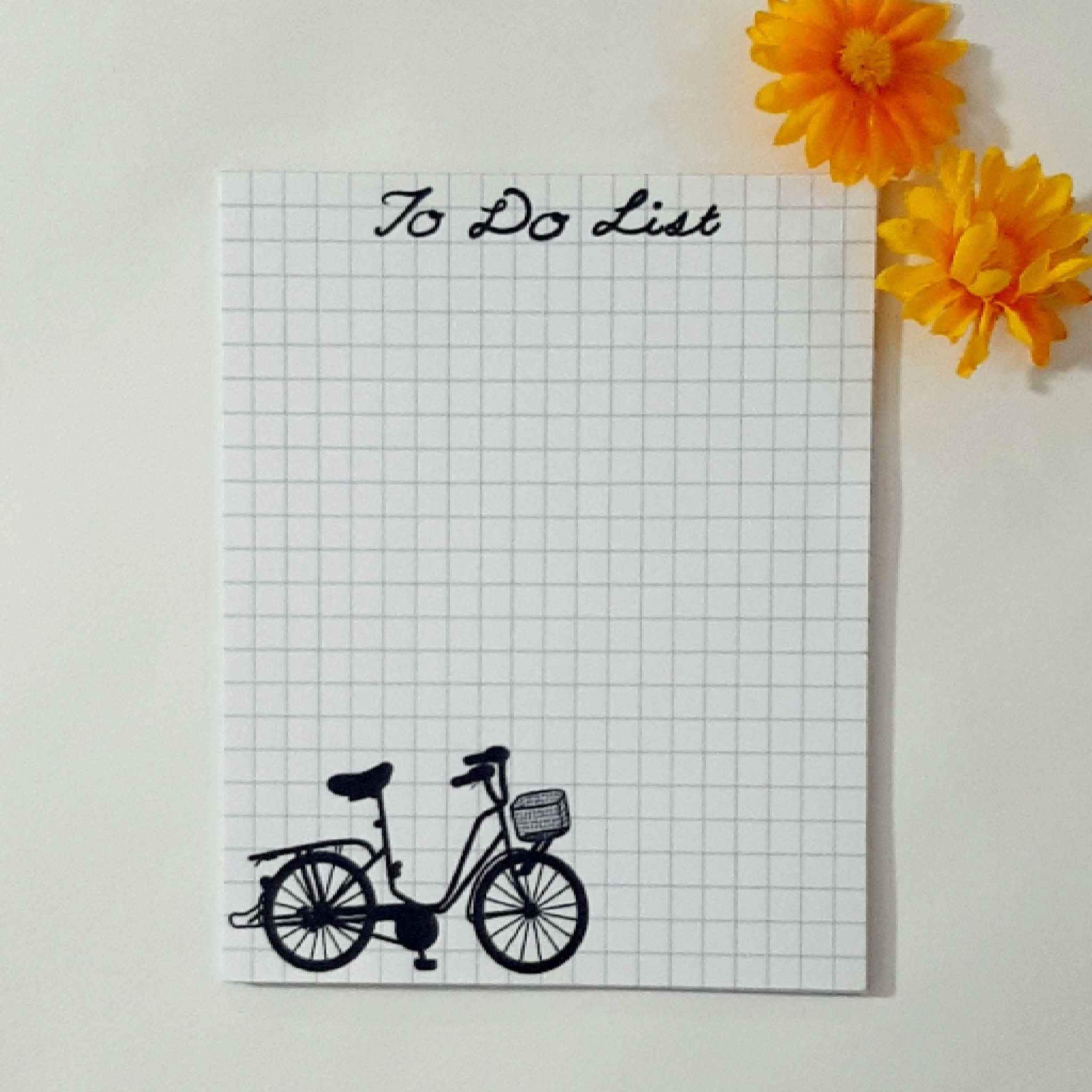 The Wagon and Bicycle Memo Notepad - Etsy