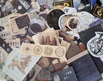 The Constellations and the universe random paper and stickers grab bag.