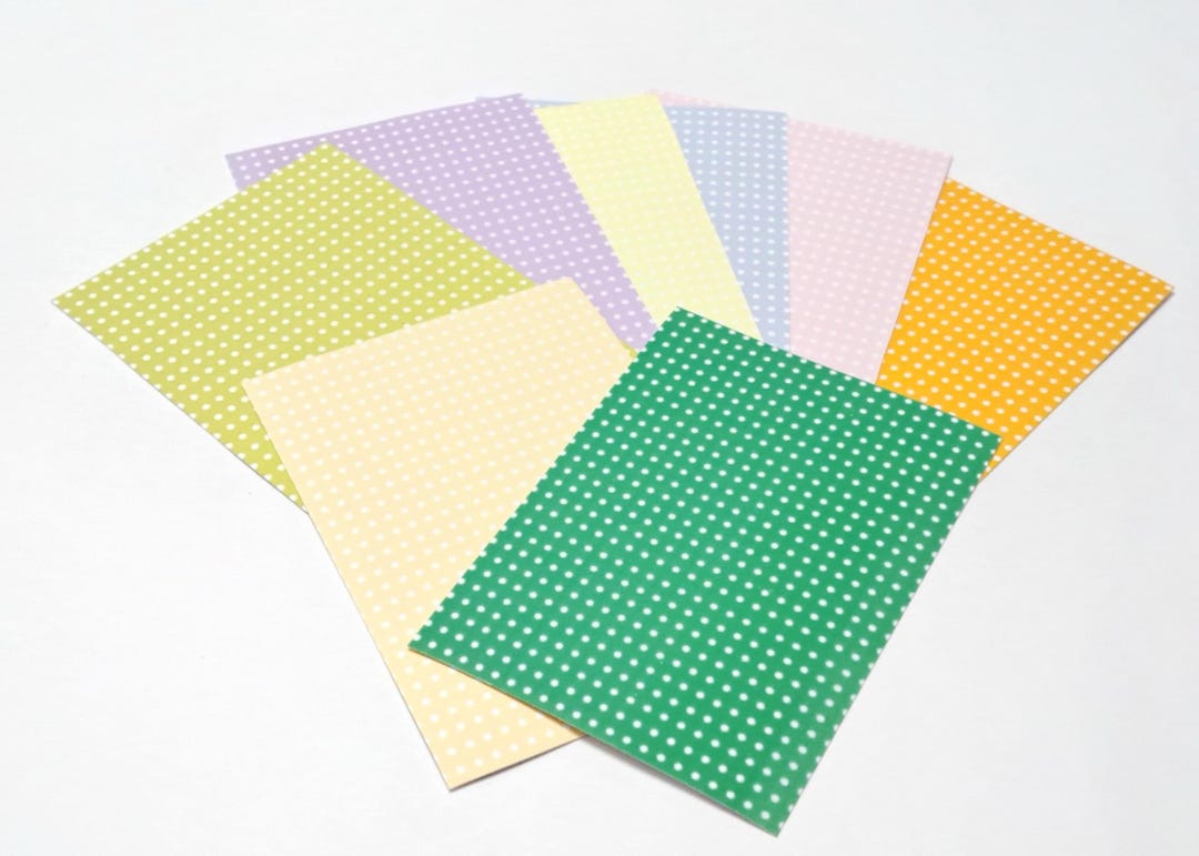 Sticker Dot Pattern The Variety Colors Dot Pattern Adhesive Sticker Sheets Pack - Etsy
