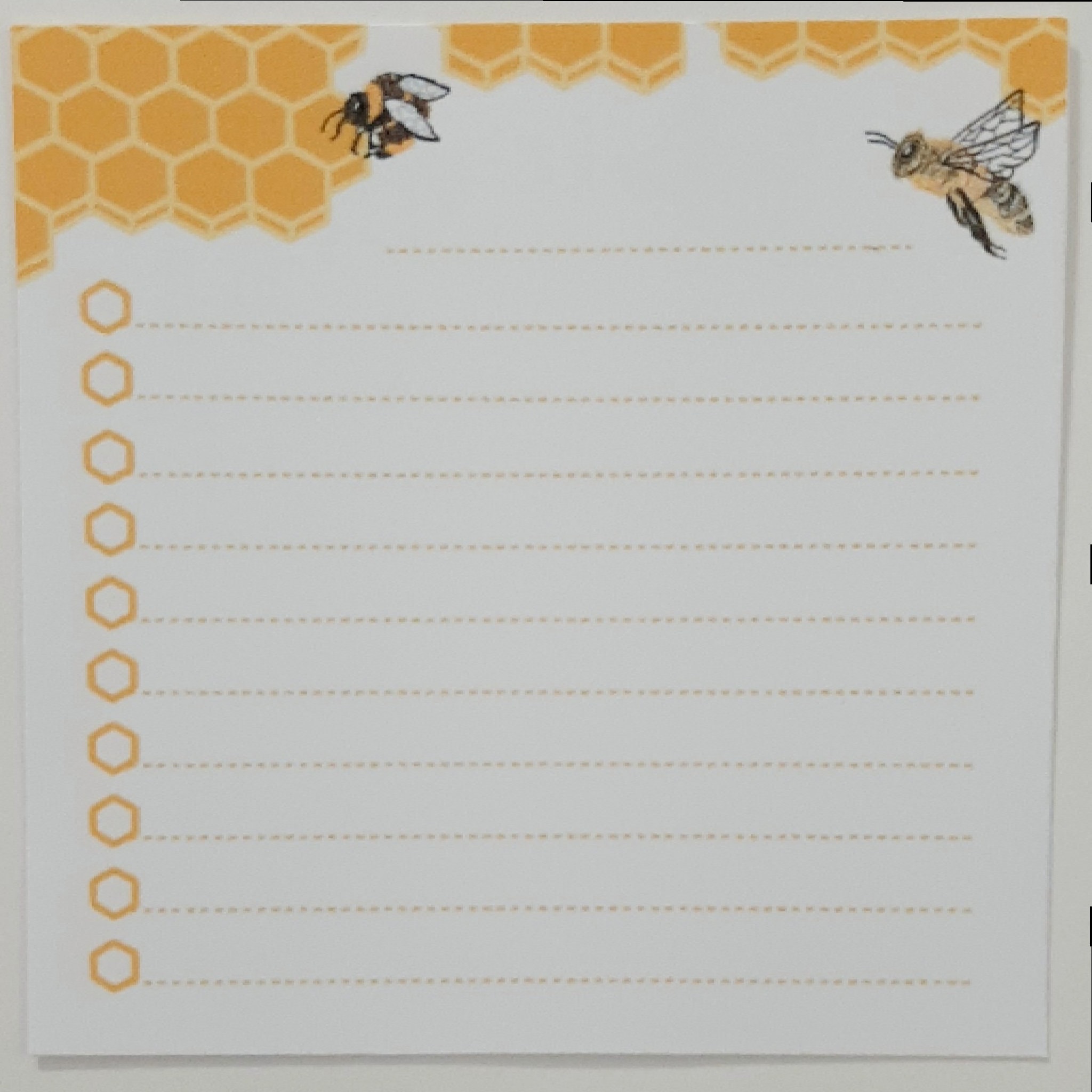 Cute Bee Memo Notepad - Etsy