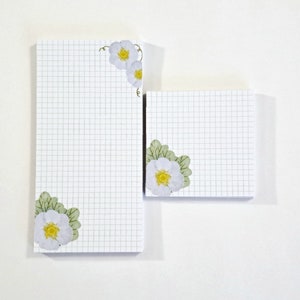 The strawberry memo notepad, 3 different strawberry designs