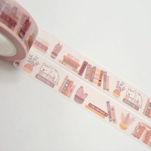 The cute book Shelf washi tape