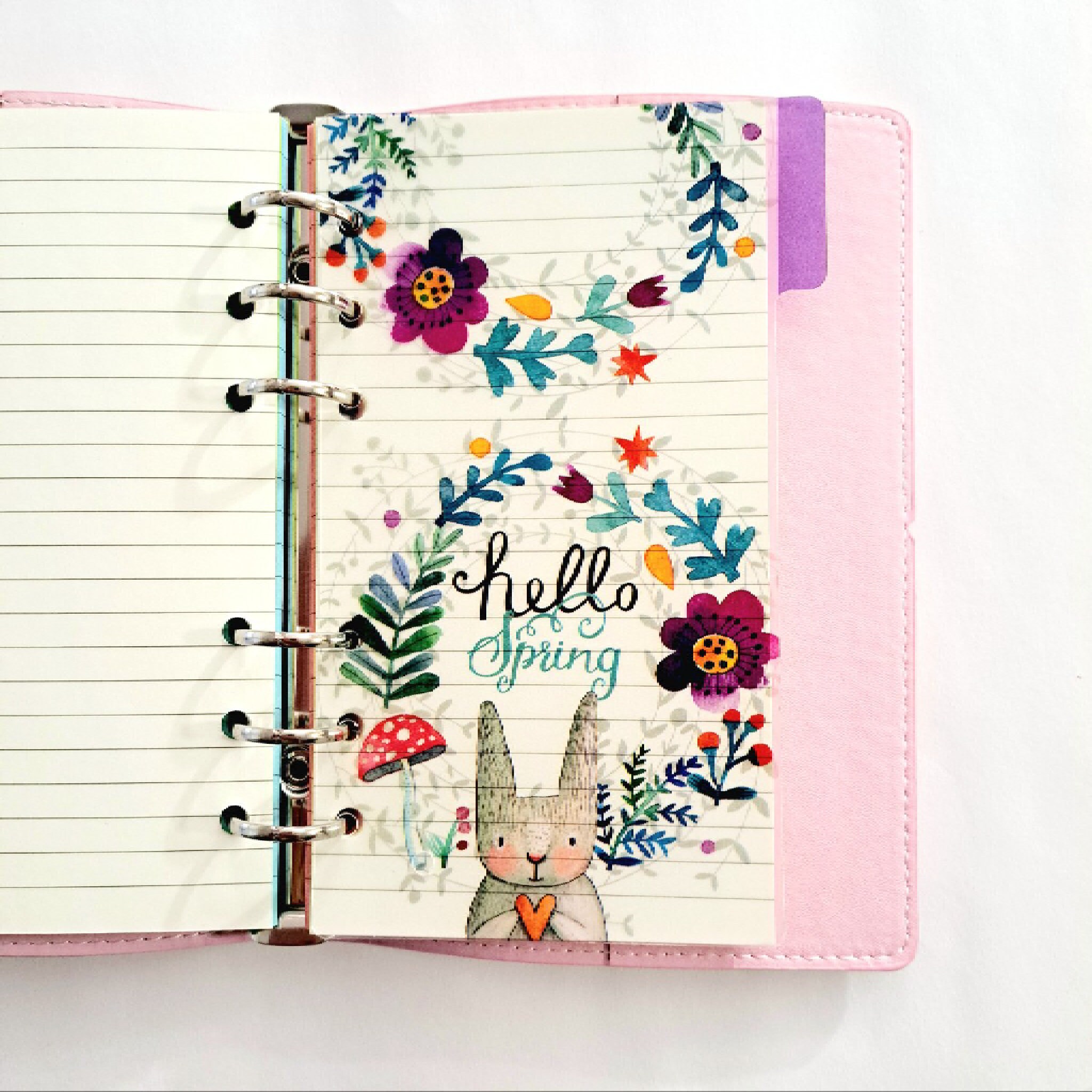 The Cute 5 Tab Binder Divider Etsy