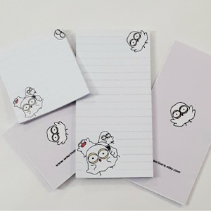 The boo Halloween memo notepad