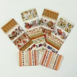 Autumn woods rich fruit  24"inch washi tape samples