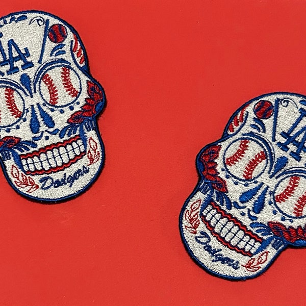 Dodgers Skull patch