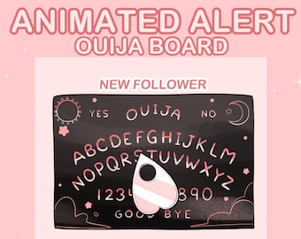 OUIJA BOARD ALERT | Animated Twitch Alert | Ouija Board | Cute Alert | Animated Alert