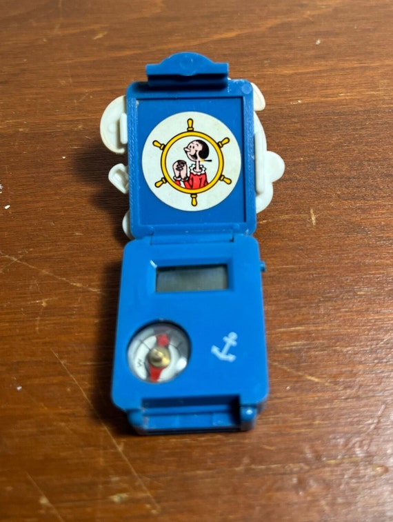 Popeye and Olive Oyl Compass Digital Watch from 1… - image 4
