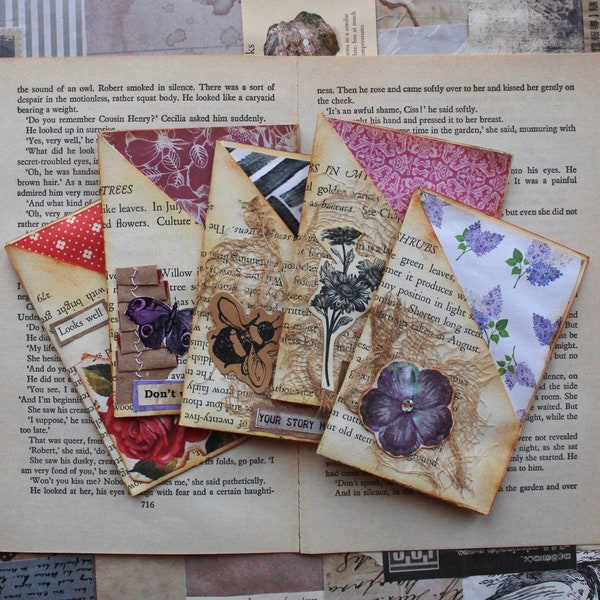 Handmade Journaling Pockets - pack of 5