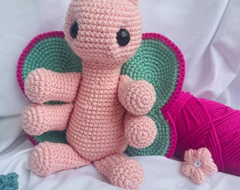 Britt the Butterfly | Crochet Pattern PDF | Butterfly Amigurumi Tutorial | Crochet Nursery Decor | Crochet Butterfly Pattern | Baby Gift |