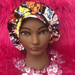 90’s Rugrats Satin Bonnet